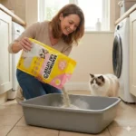 Arena para Gatos Bentonita – Aroma Limón 4 kg – foto 2