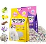 Arena para Gatos Bentonita – Aroma Limón 4 kg – foto 7