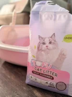 Arena de Tofu para Gatos 6 L – Aroma Lavanda – foto 14
