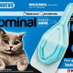 Pipeta antipulgas para gatos hasta 4 kg